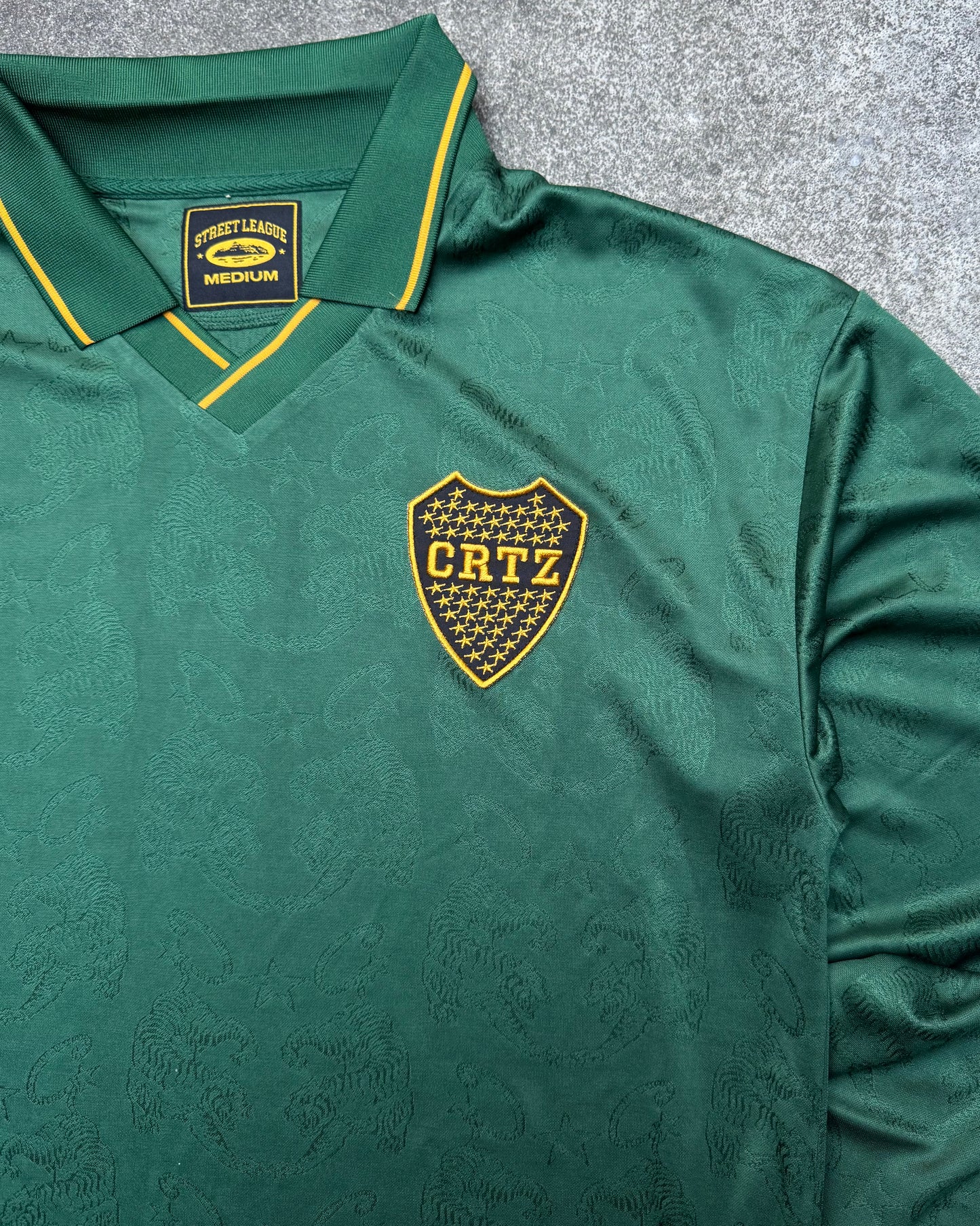 Corteiz Boca Long Sleeve Forest Green (Medium)