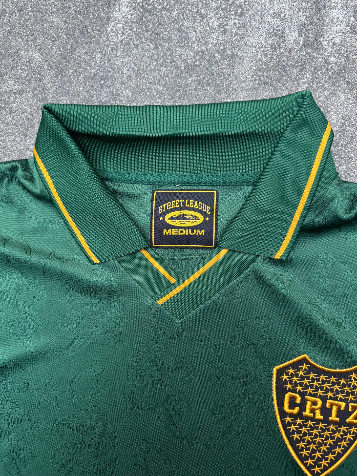 Corteiz Boca Long Sleeve Forest Green (Medium)