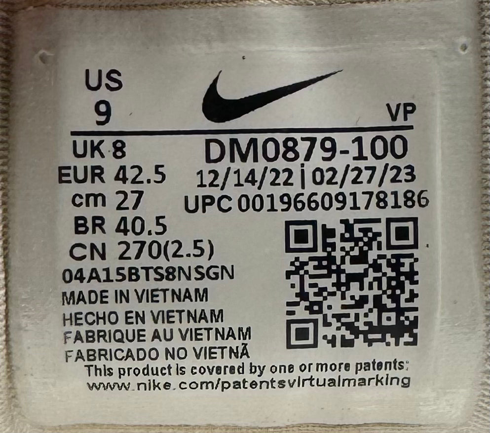 Nike Nocta Glide White (42.5 EU / 8 UK)