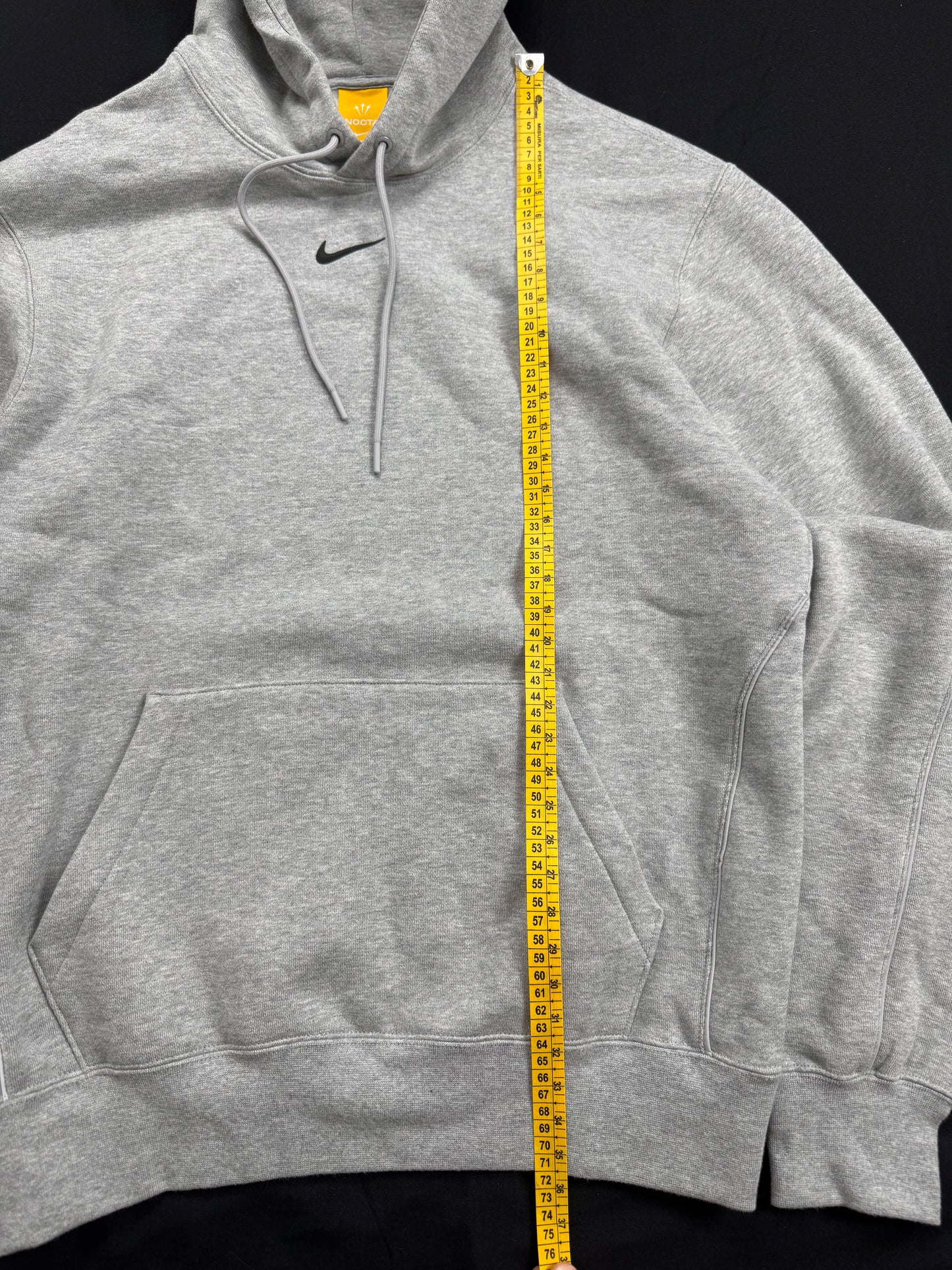 Nike Nocta Hoodie Grey Fleece (Small)
