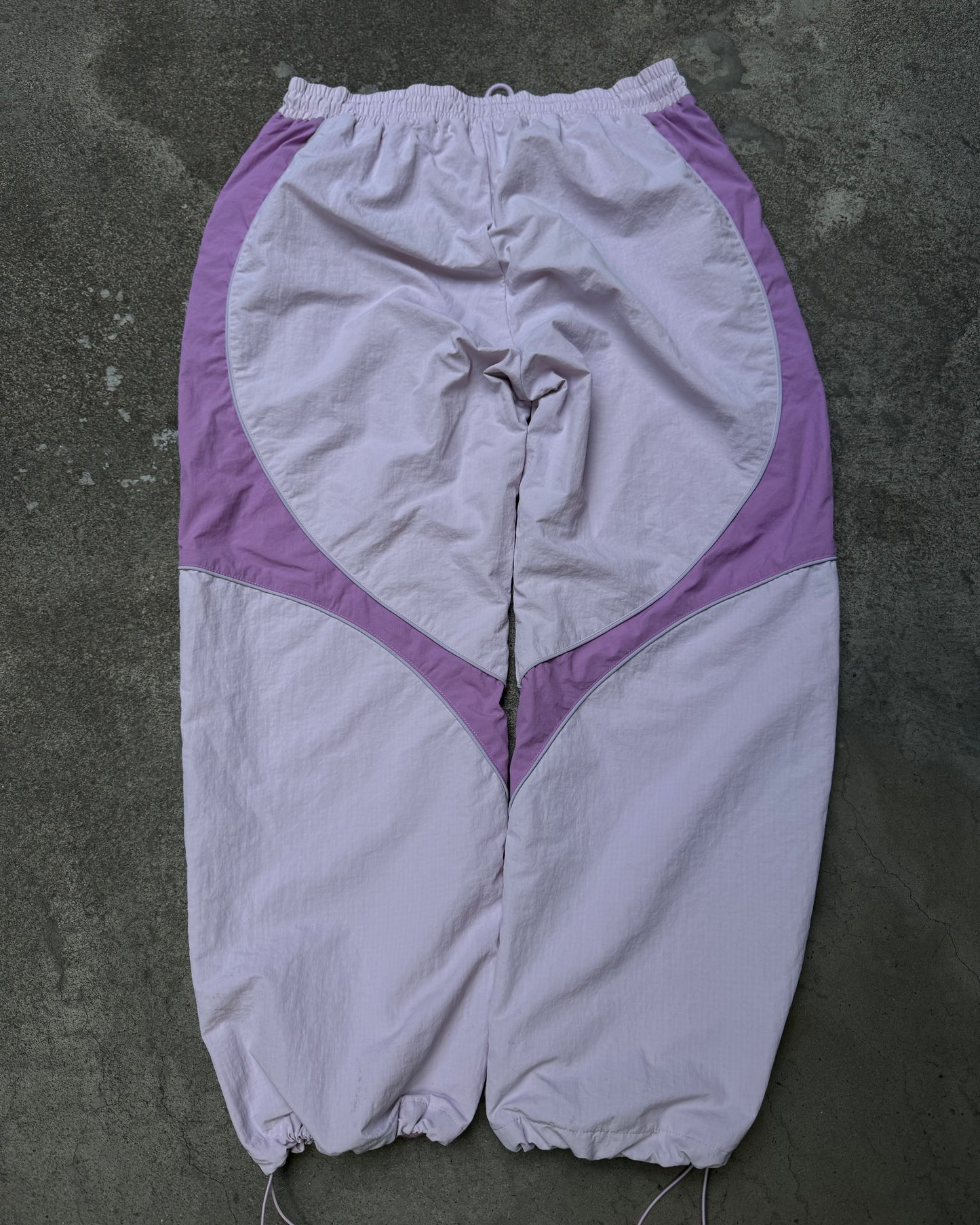 Up in Flames Shell Track Pants Lilac (Medium)