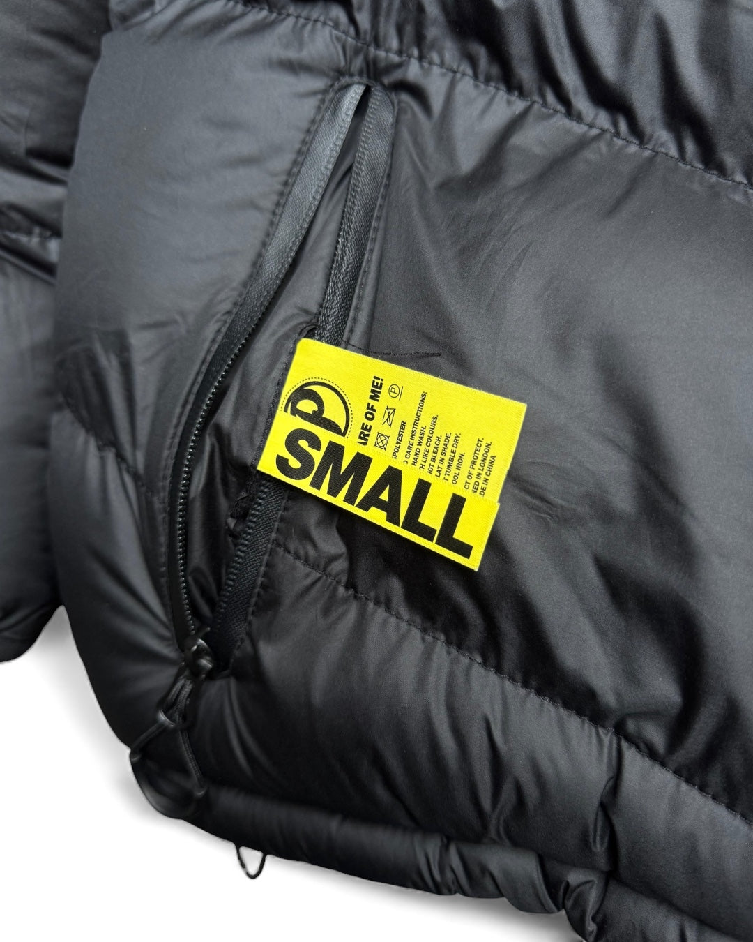 Protect London reversible puffer Black & Light Blue (Small)