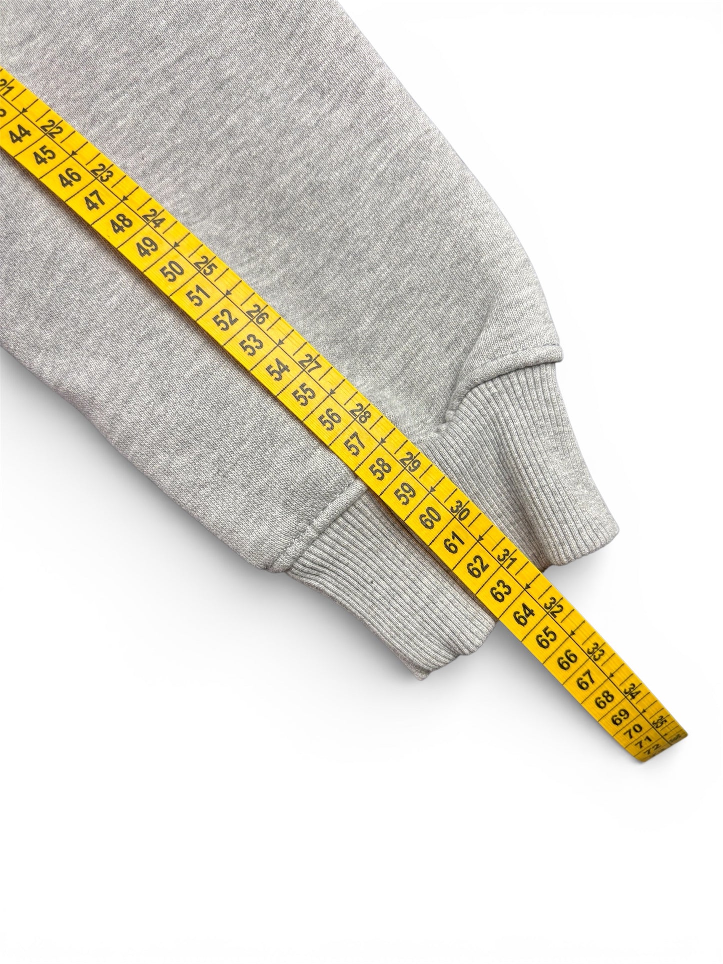 Grey Hoodie fleece Boxy and Cropped (Medium)