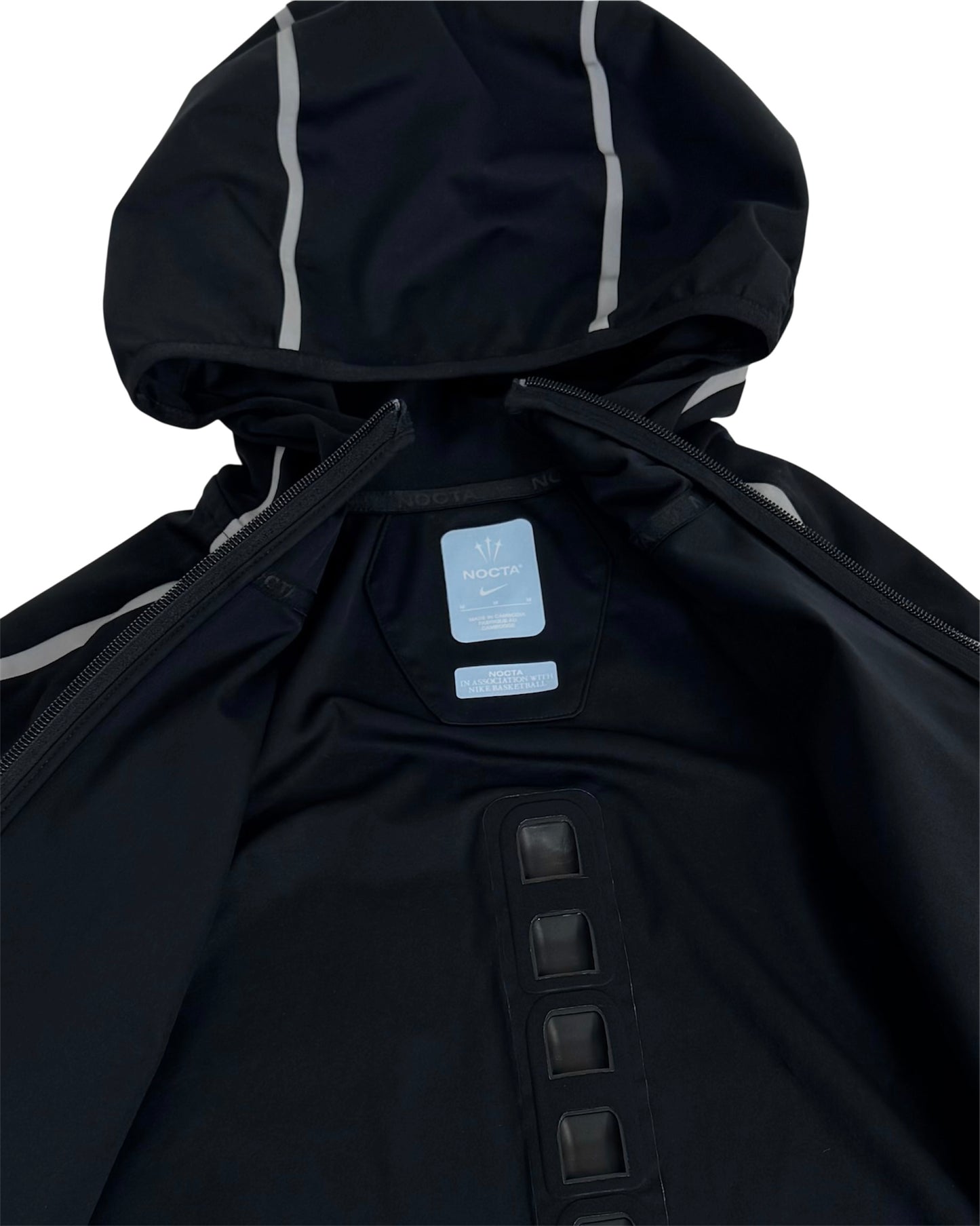 Track Jacket Nike Nocta Warm up Black Reflective (Medium)