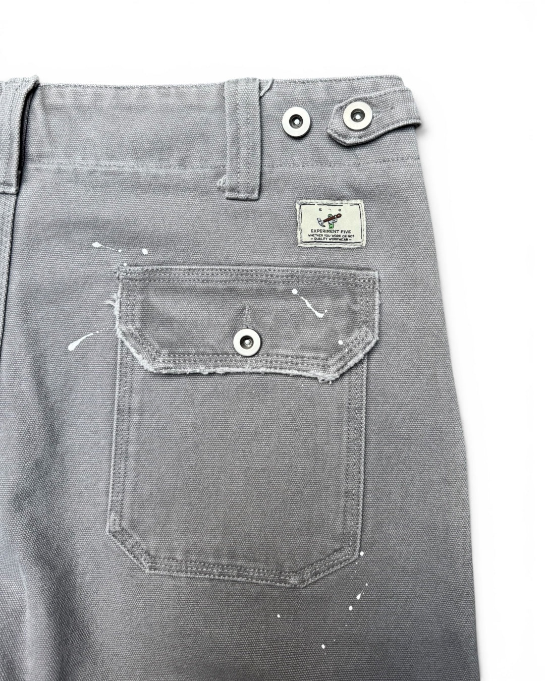 Experiment Five Grey Carpenter Shorts (Large)