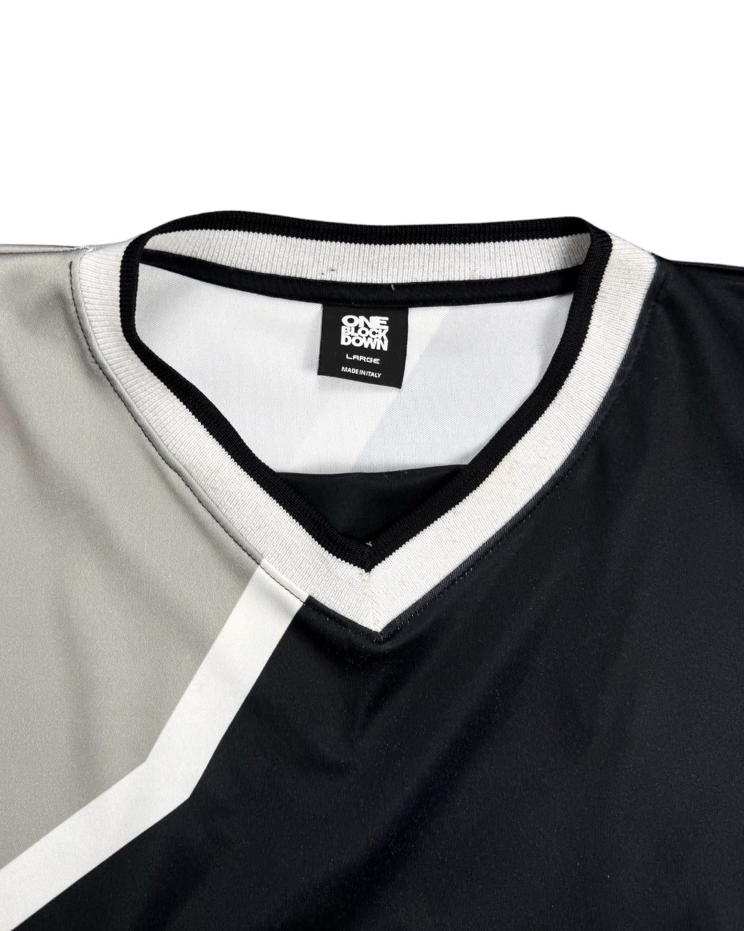 One Block Down Blue Star Longsleeve Jersey (Large)