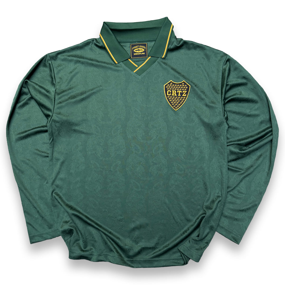 Corteiz Boca Long Sleeve Forest Green (Medium)