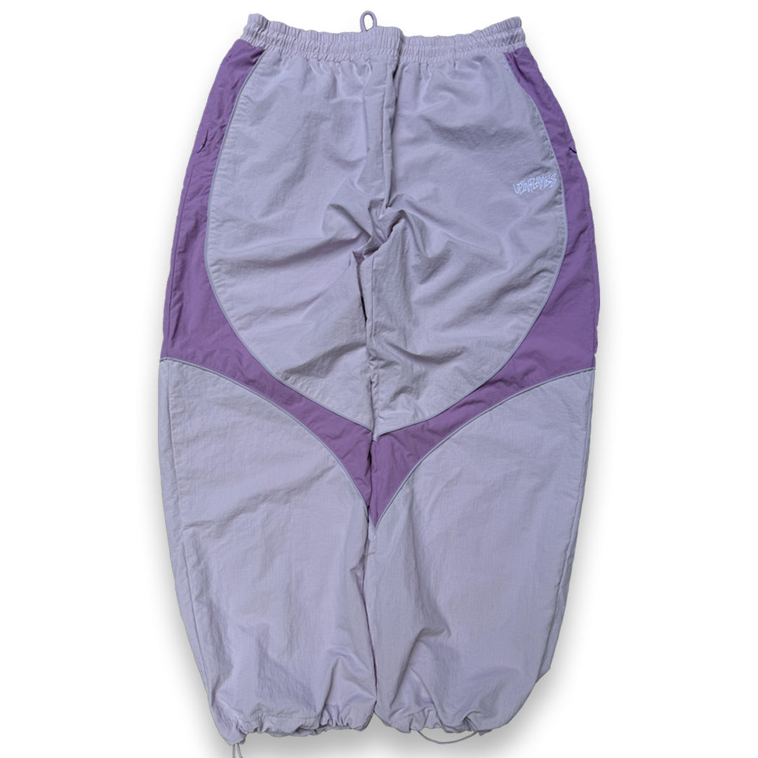 Up in Flames Shell Track Pants Lilac (Medium)