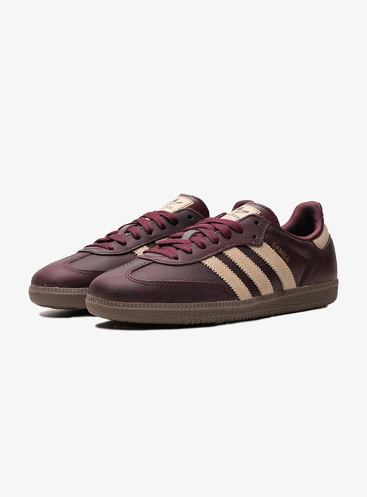 Adidas Samba OG Maroon Crystal Sand