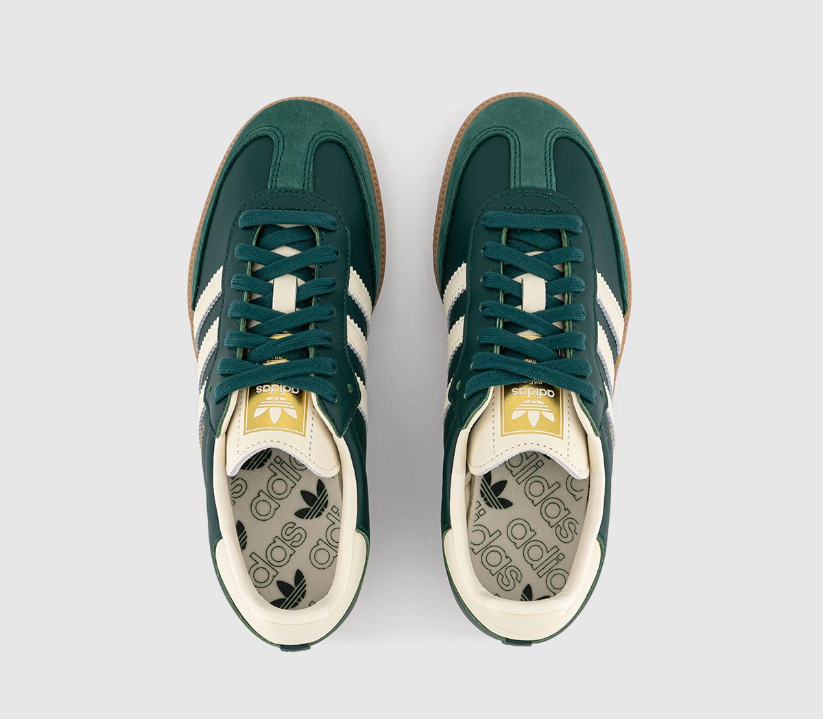 Adidas Samba OG Green Metallic Gold