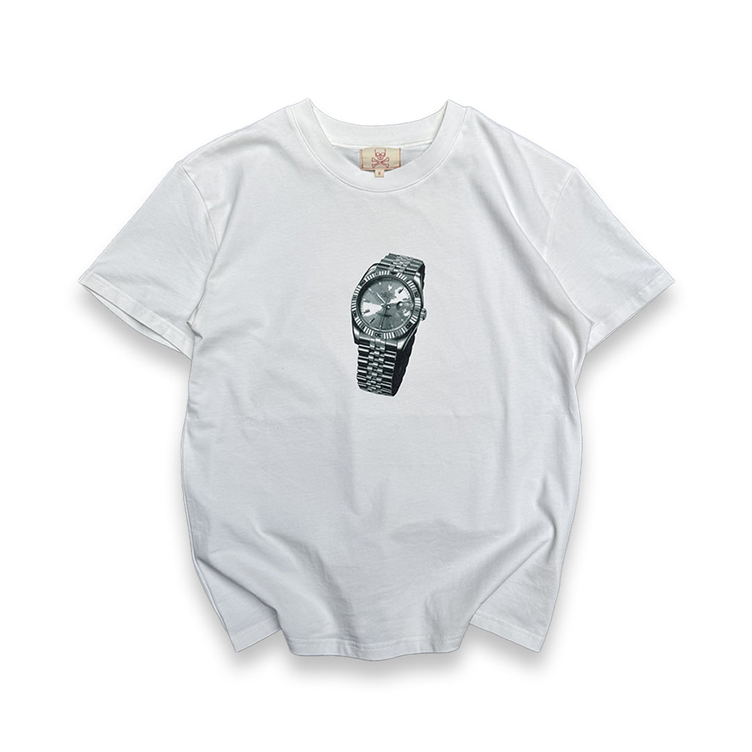ByBounty White T-Shirt Watch (Medium)