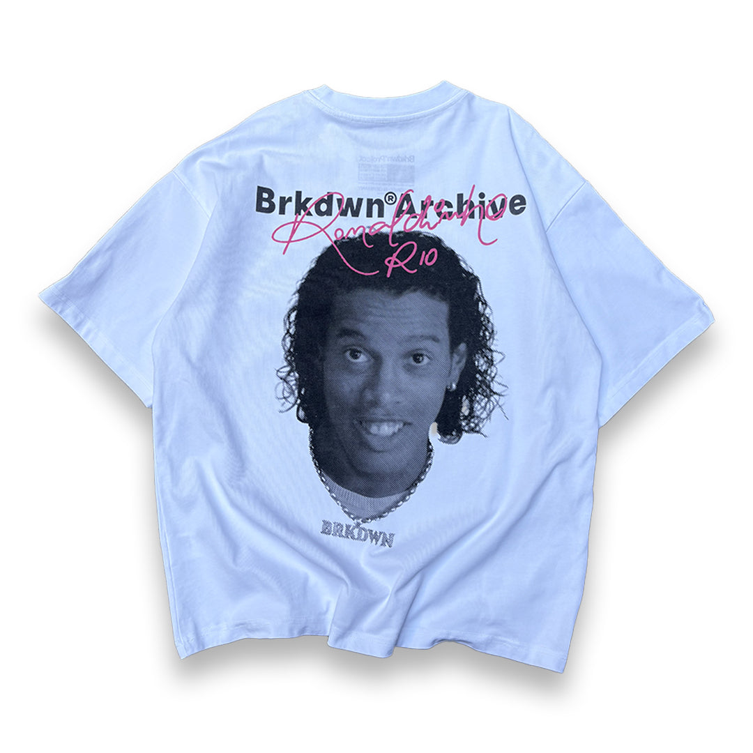 Ronaldinho Gaùcho White T-Shirt (Medium)