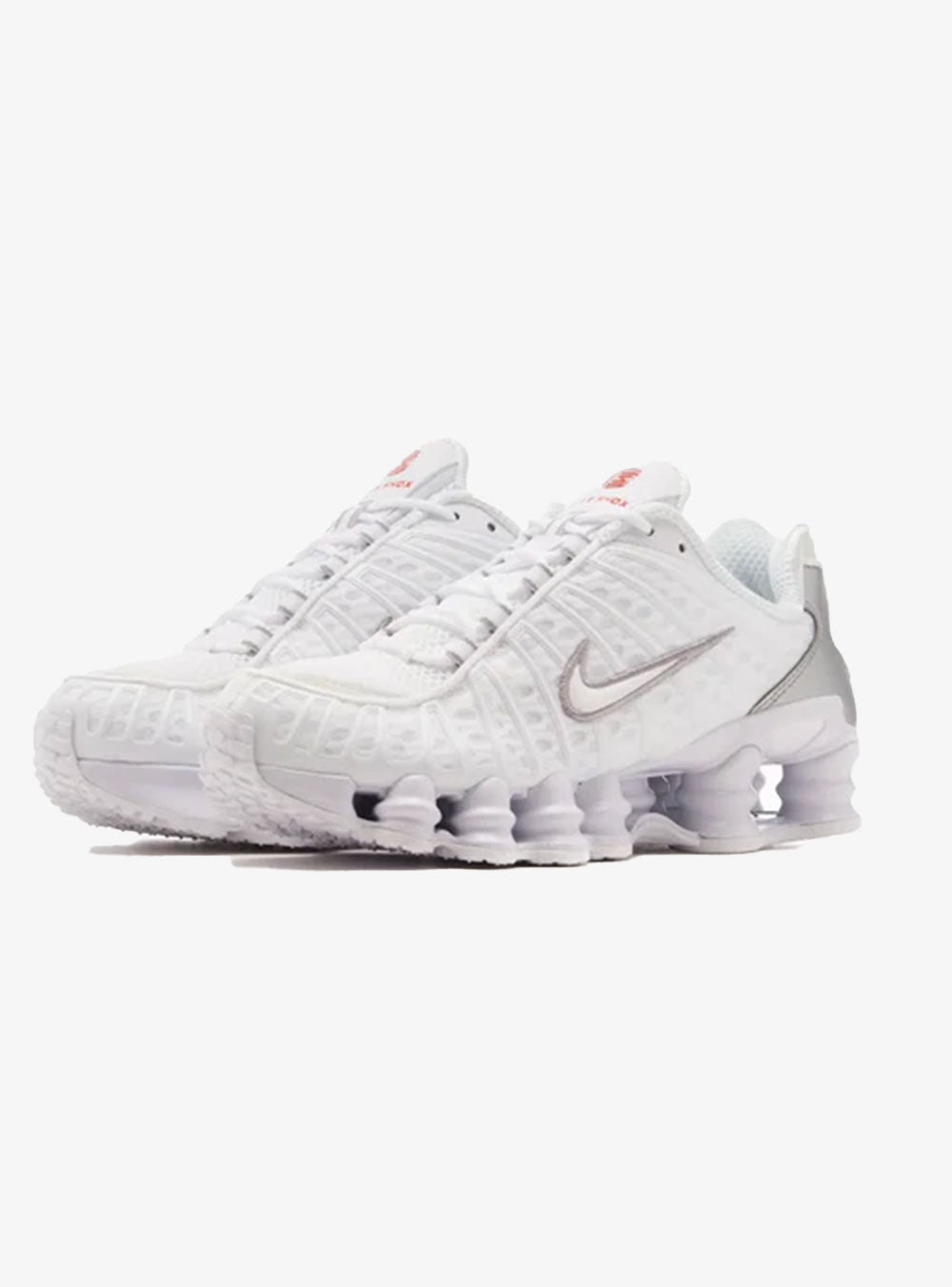 Nike Shox TL White Metallic Silver