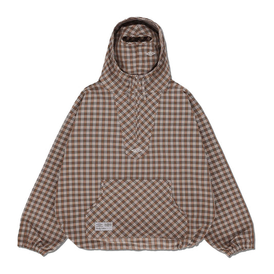 Slam Jam x Umbro Hood Plaid Brown / Beige (Large)