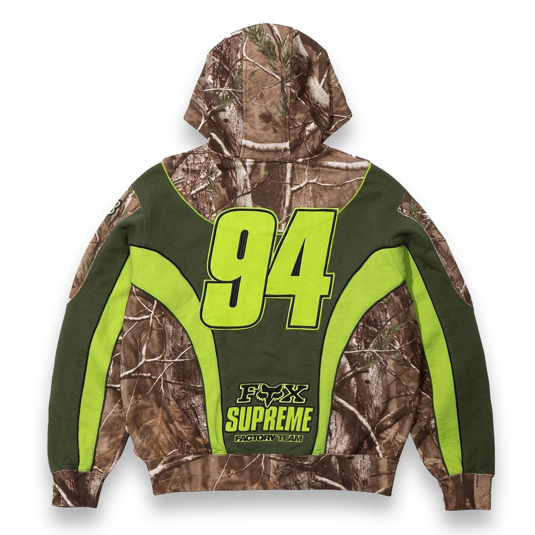 Supreme Fox Racing Zip Hoodie Real Tree (Small)