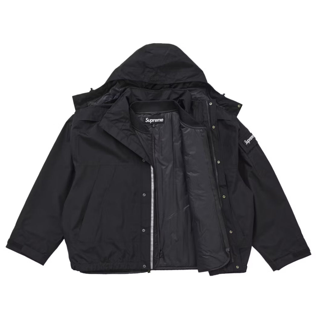 Supreme 2-in-1 GORE-TEX Shell Jacket + Gilet Black (Medium)
