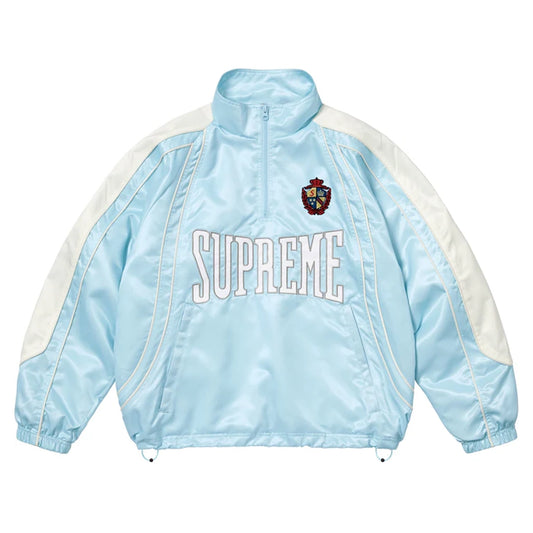 Supreme Satin Track Jacket Light Blue (Medium)