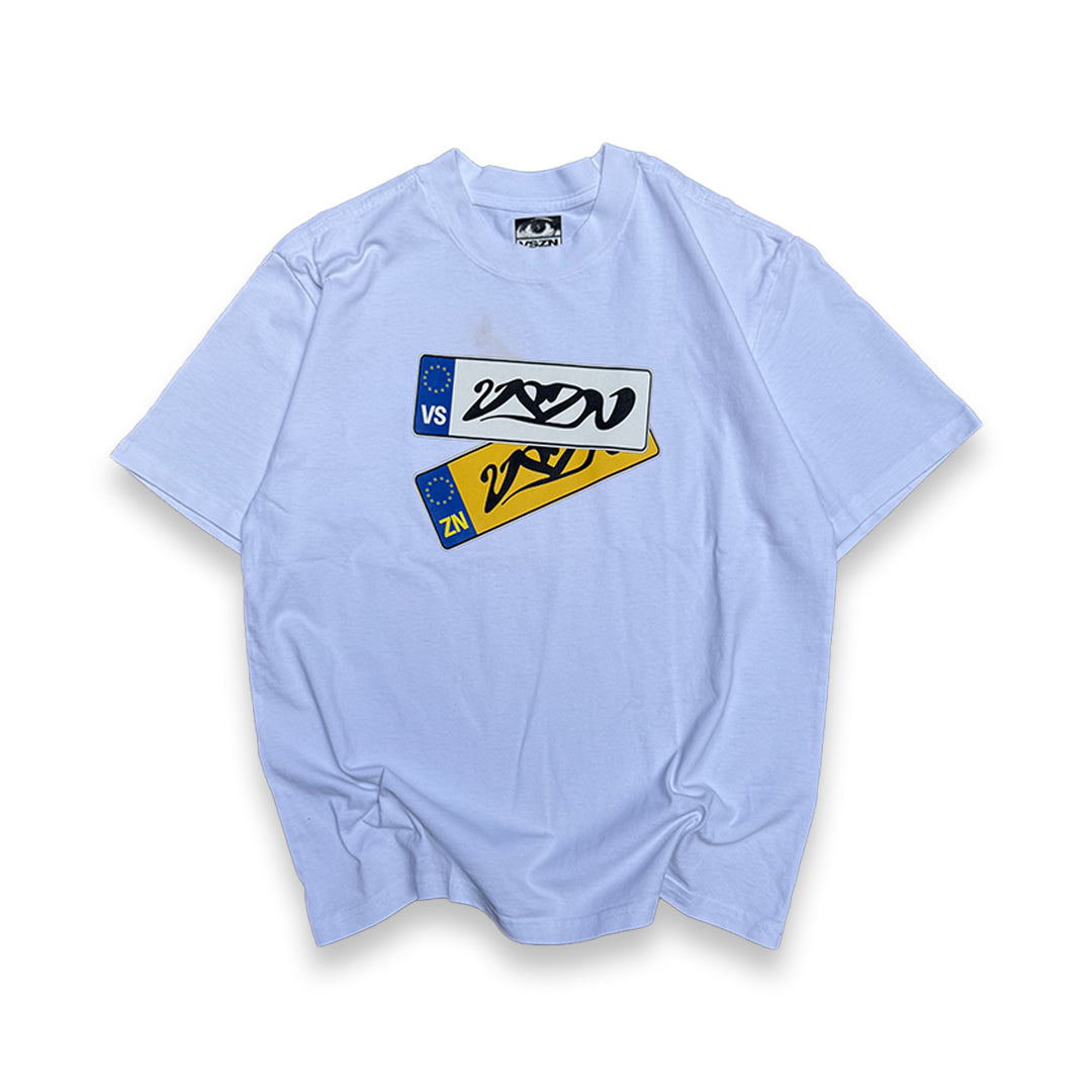 VSZN White T-Shirt Plates (Small)