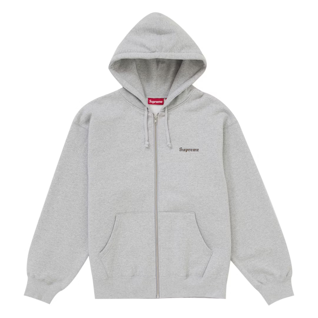 Supreme Crass Zip Hoodie Grey (M)