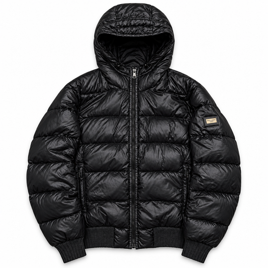 Dolce & Gabbana Milano Puffer Jacket Black (M)