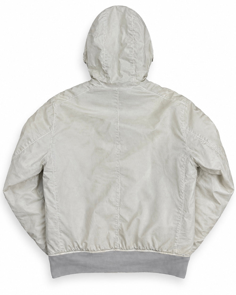 Stone Island Mussola Gommata Cream Jacket (M)
