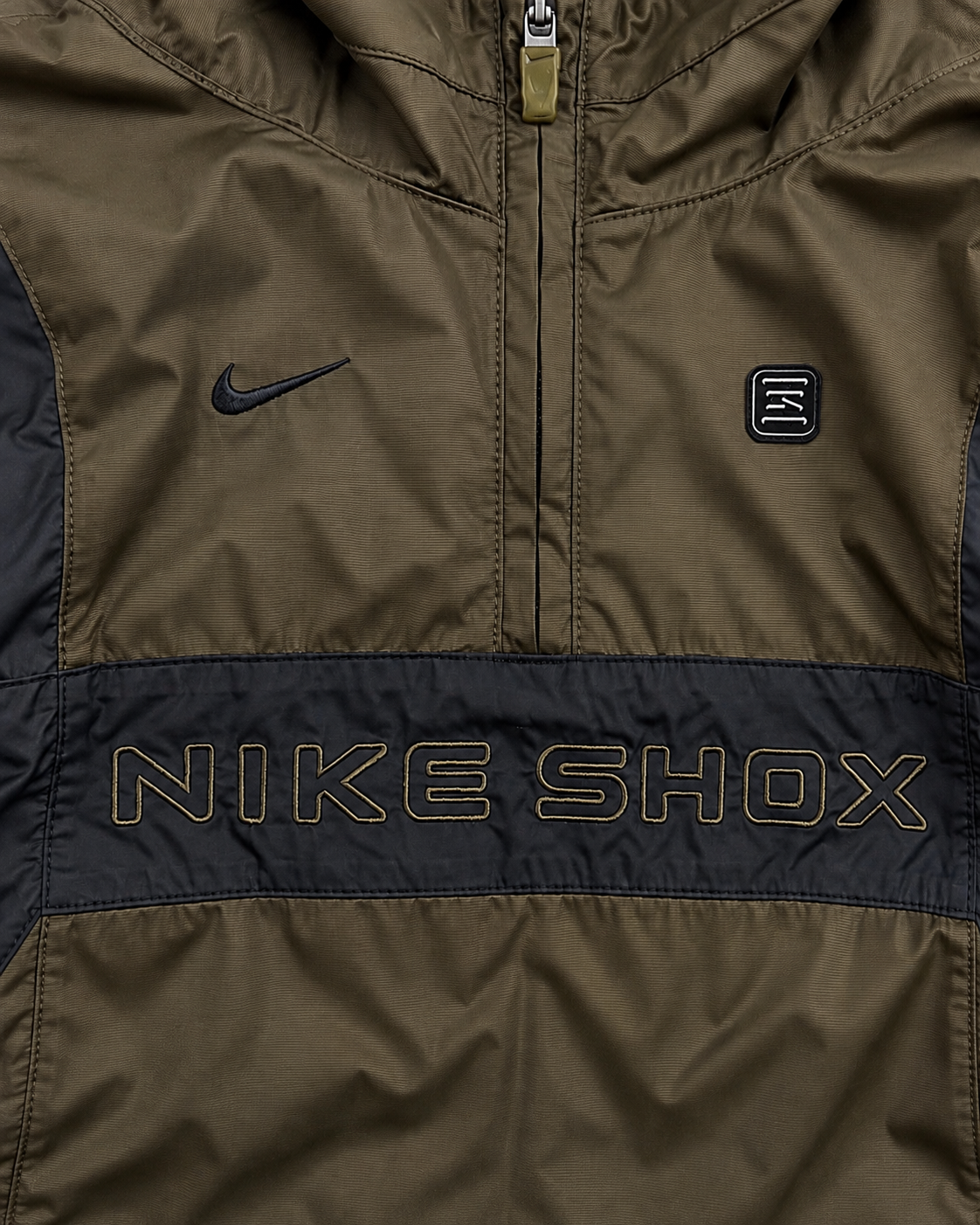 Nike Shox Half-Zip Jacket Olive (M)