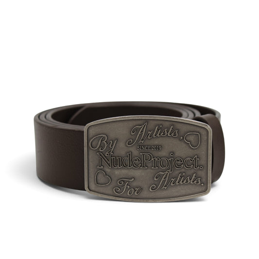 Nude Project Leather Brown Belt (107 cm)