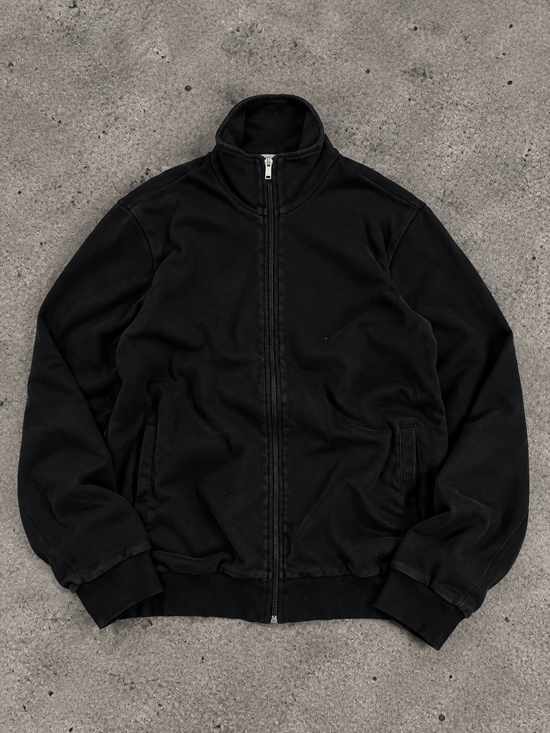 Gucci Uniform “Not for Sale” Quarter Zip Sweater Black