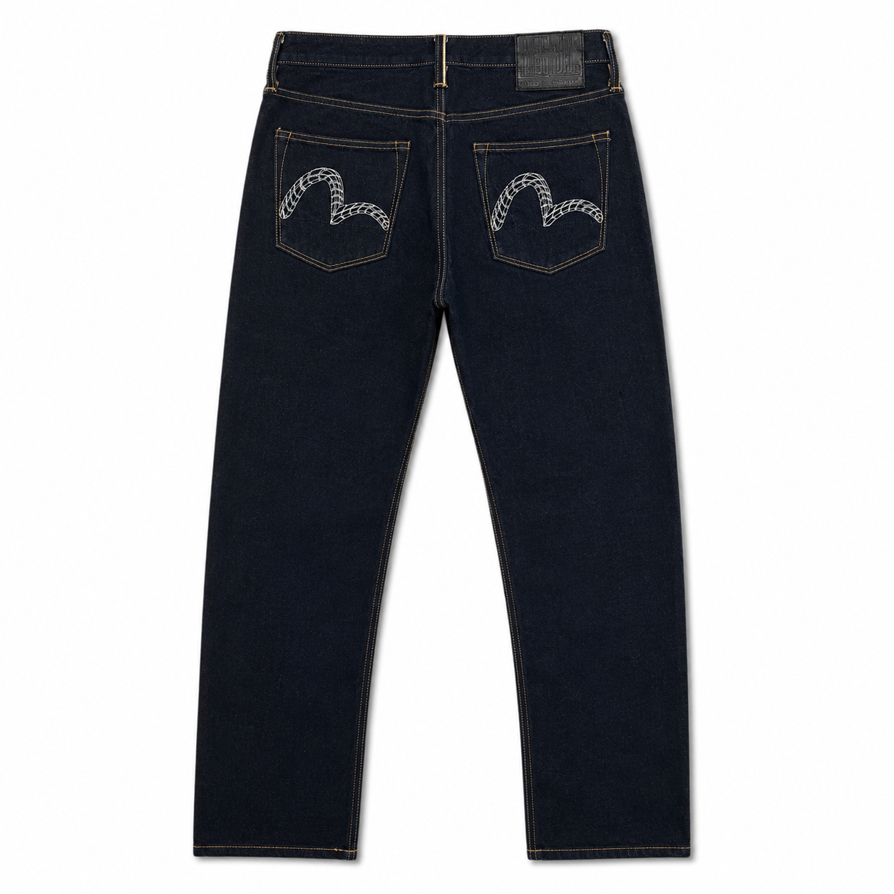 Evisukuro Mini Daicock Blue Selvedge Denim Jeans (S)