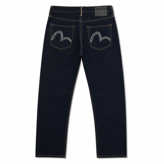 Evisukuro Mini Daicock Blue Selvedge Denim Jeans (S)