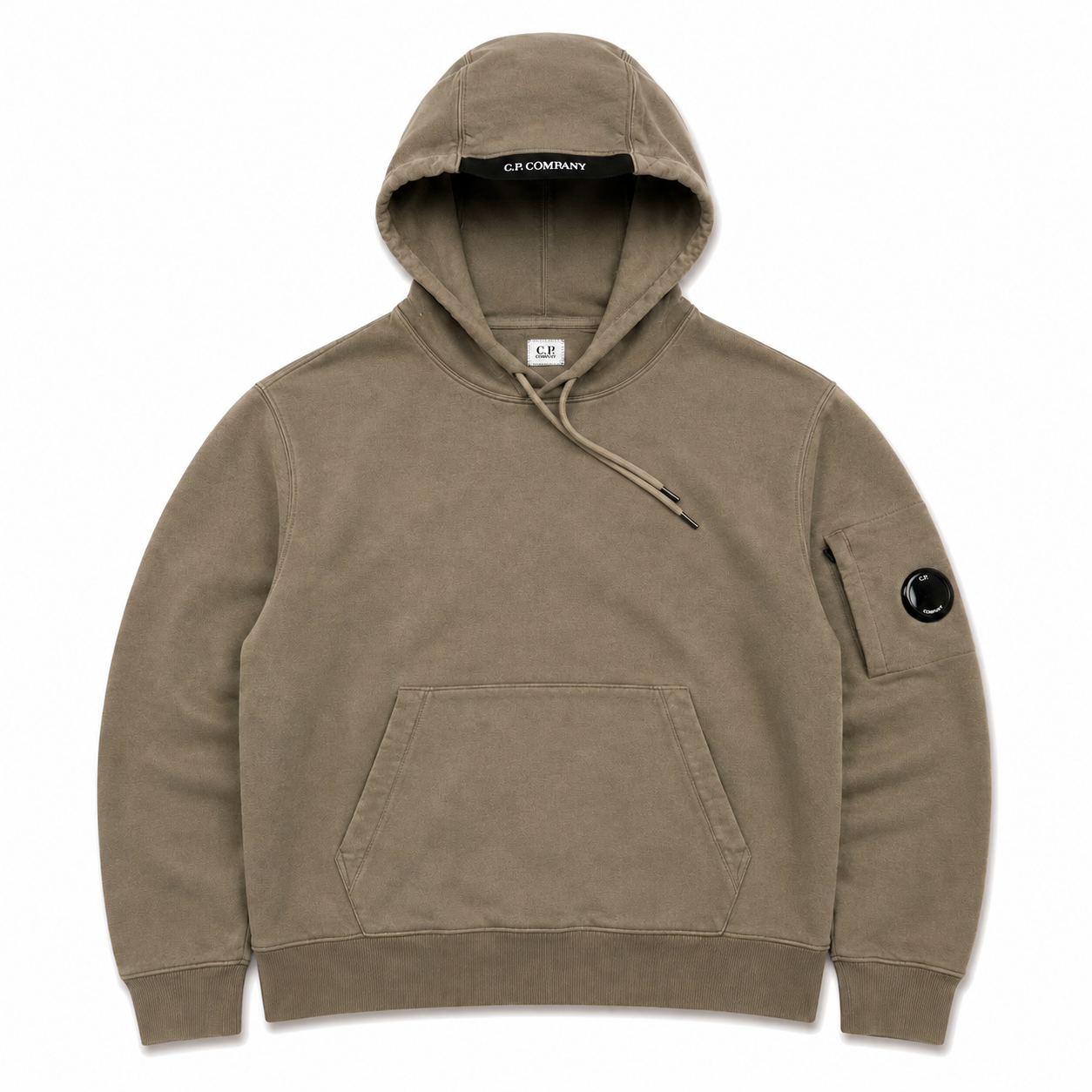 CP Company Kaki Green Hoodie (L)