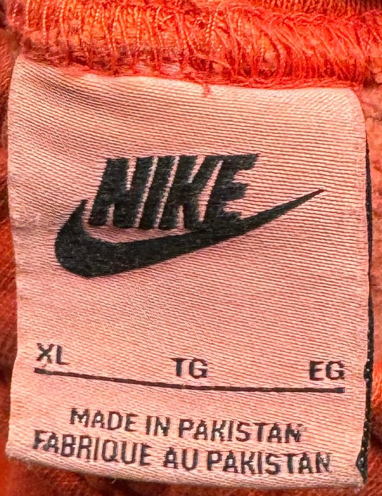 Nike Stussy Fleece Joggers Red (XLarge)