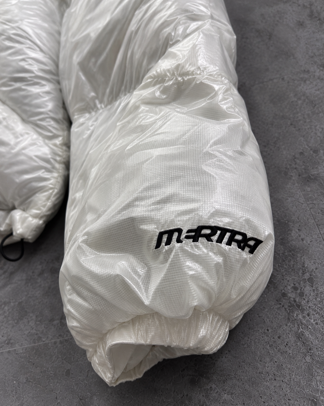 Mertra Translucent White Puffer Jacket (M)