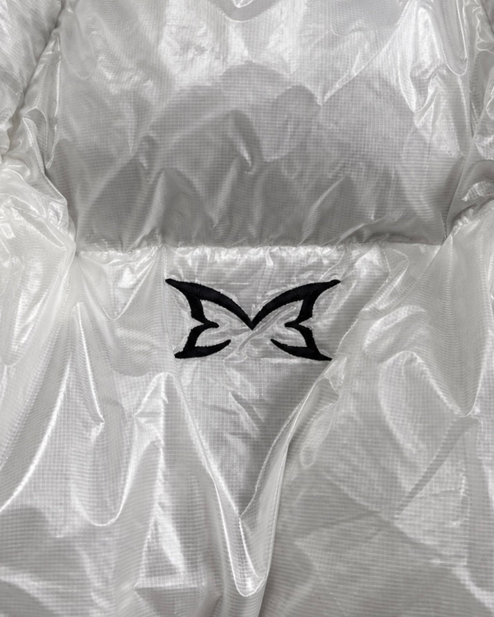 Mertra Translucent White Puffer Jacket (M)