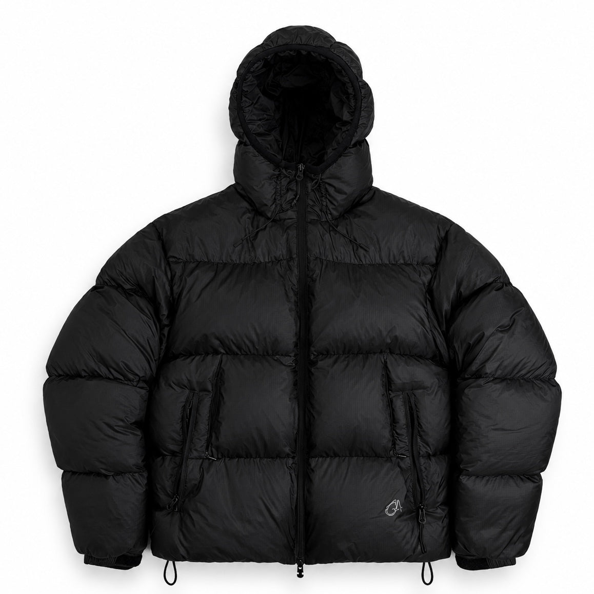Garms Affiliated Black Puffer Jacket (M)