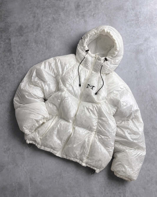 Mertra Translucent White Puffer Jacket (M)