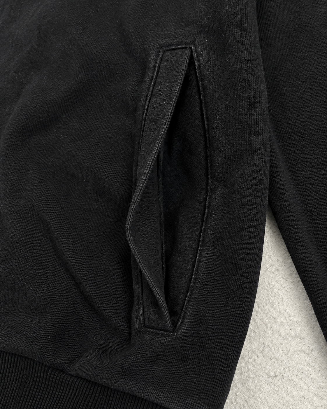 Gucci Uniform “Not for Sale” Quarter Zip Sweater Black
