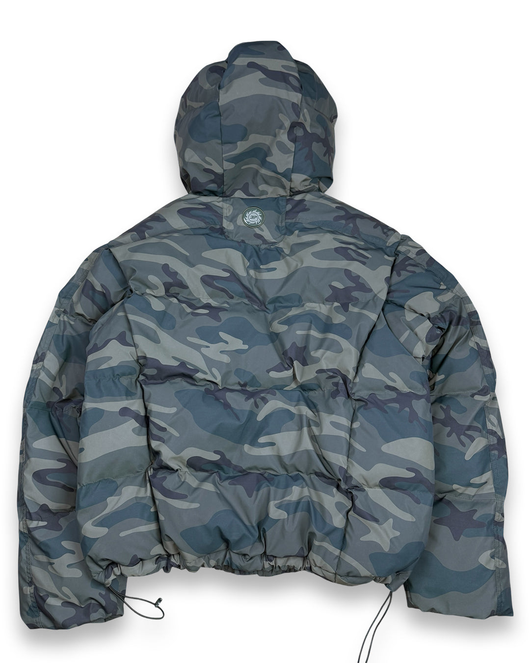 Broken Planet Puffer Jacket Camo reflective (Medium)