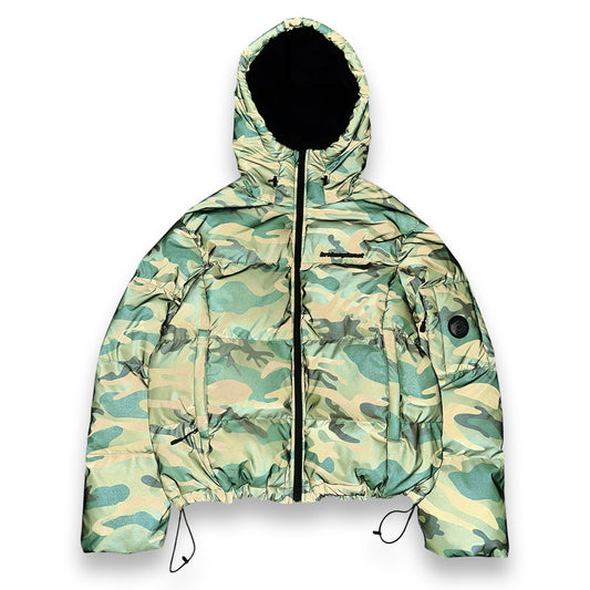 Broken Planet Puffer Jacket Camo reflective (Medium)