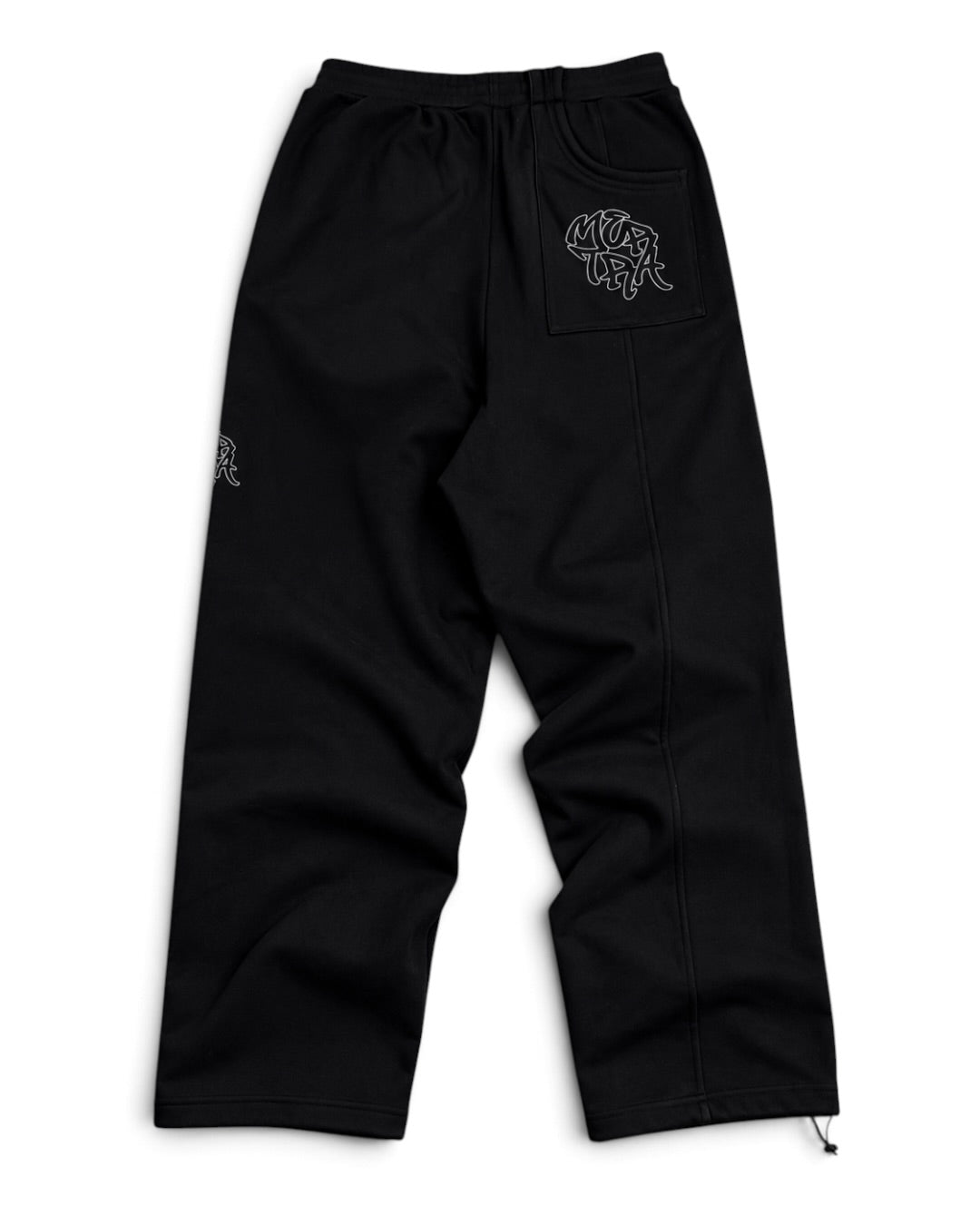 Mertra Bigstep Baggy Black Joggers