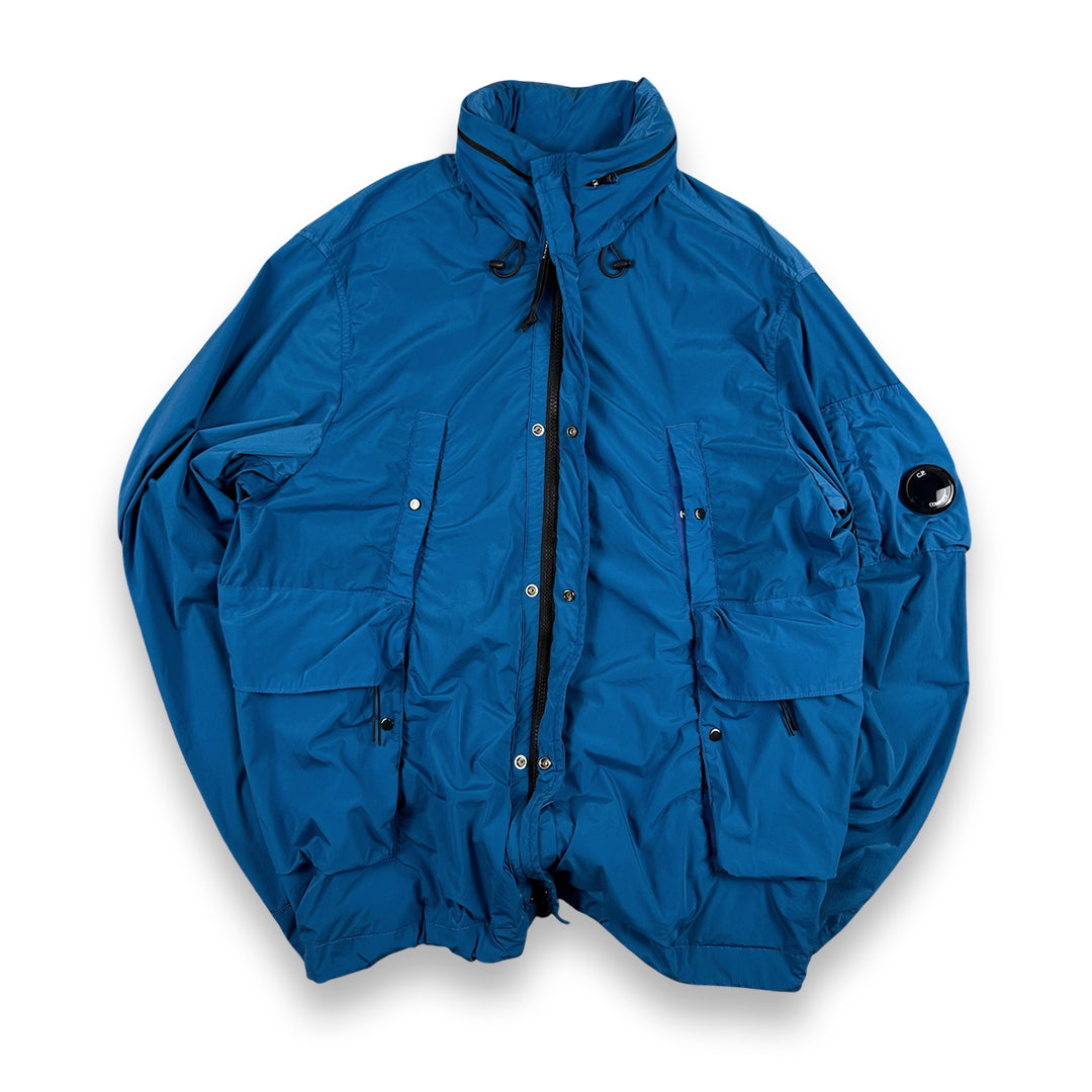 CP Company Nycra-R Bomber Jacket Blue (Large)