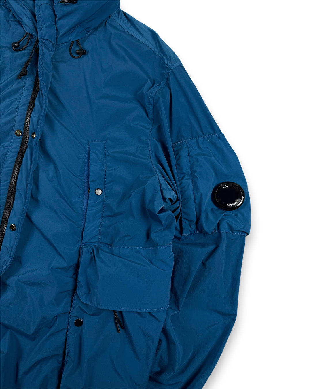 CP Company Nycra-R Bomber Jacket Blue (Large)