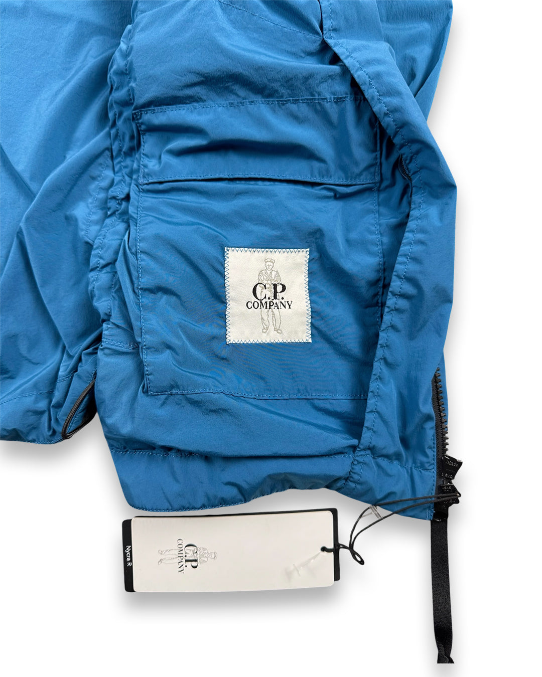CP Company Nycra-R Bomber Jacket Blue (Large)