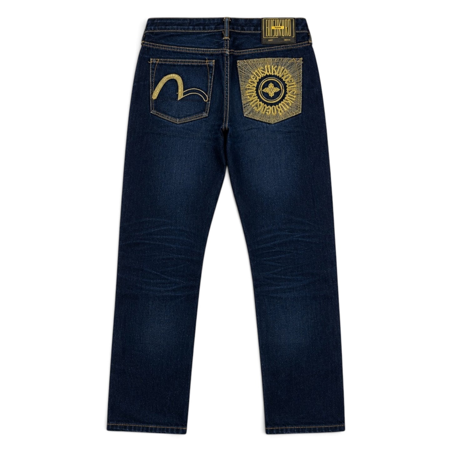 Evisukuro Japan Blue Selvedge Denim Jeans (S)