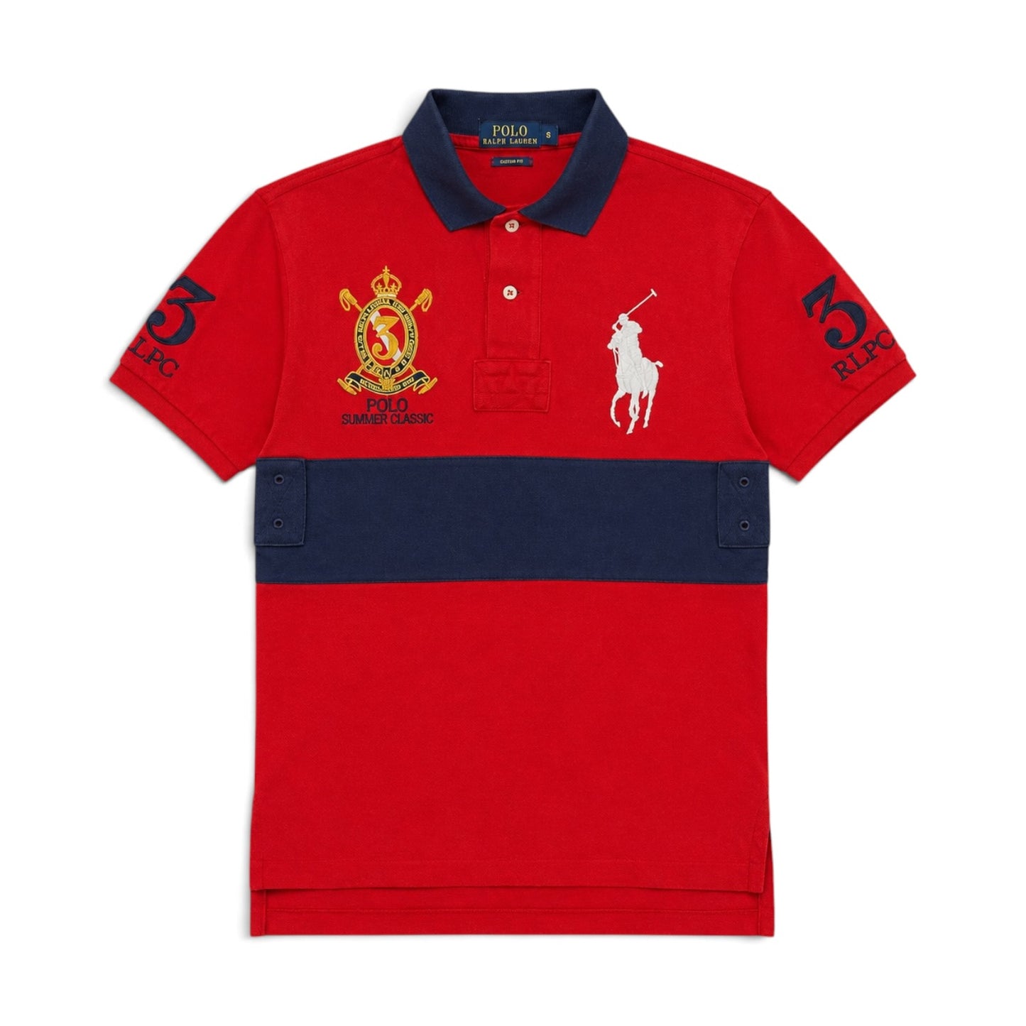 Ralph Lauren Crest Red Polo (S)