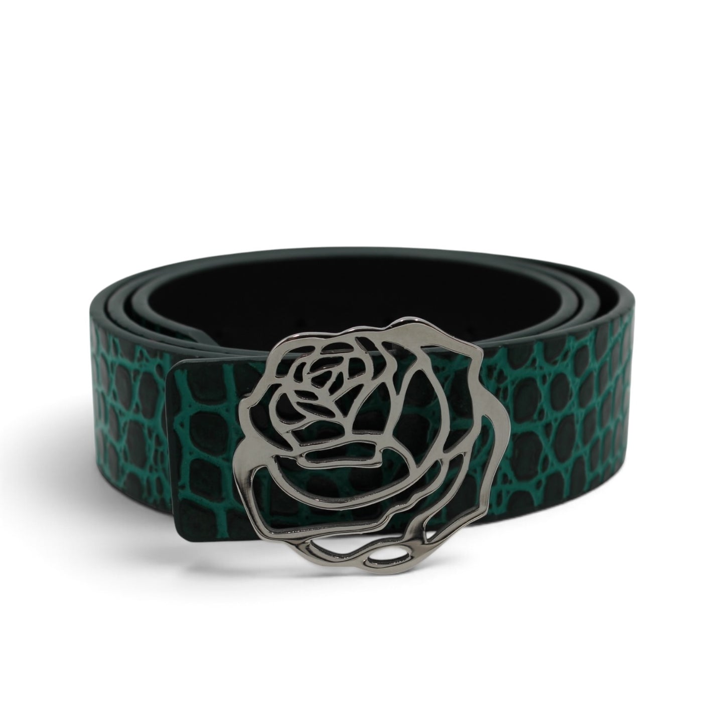 Pour Les Gens Green/Black Belt (105 cm)