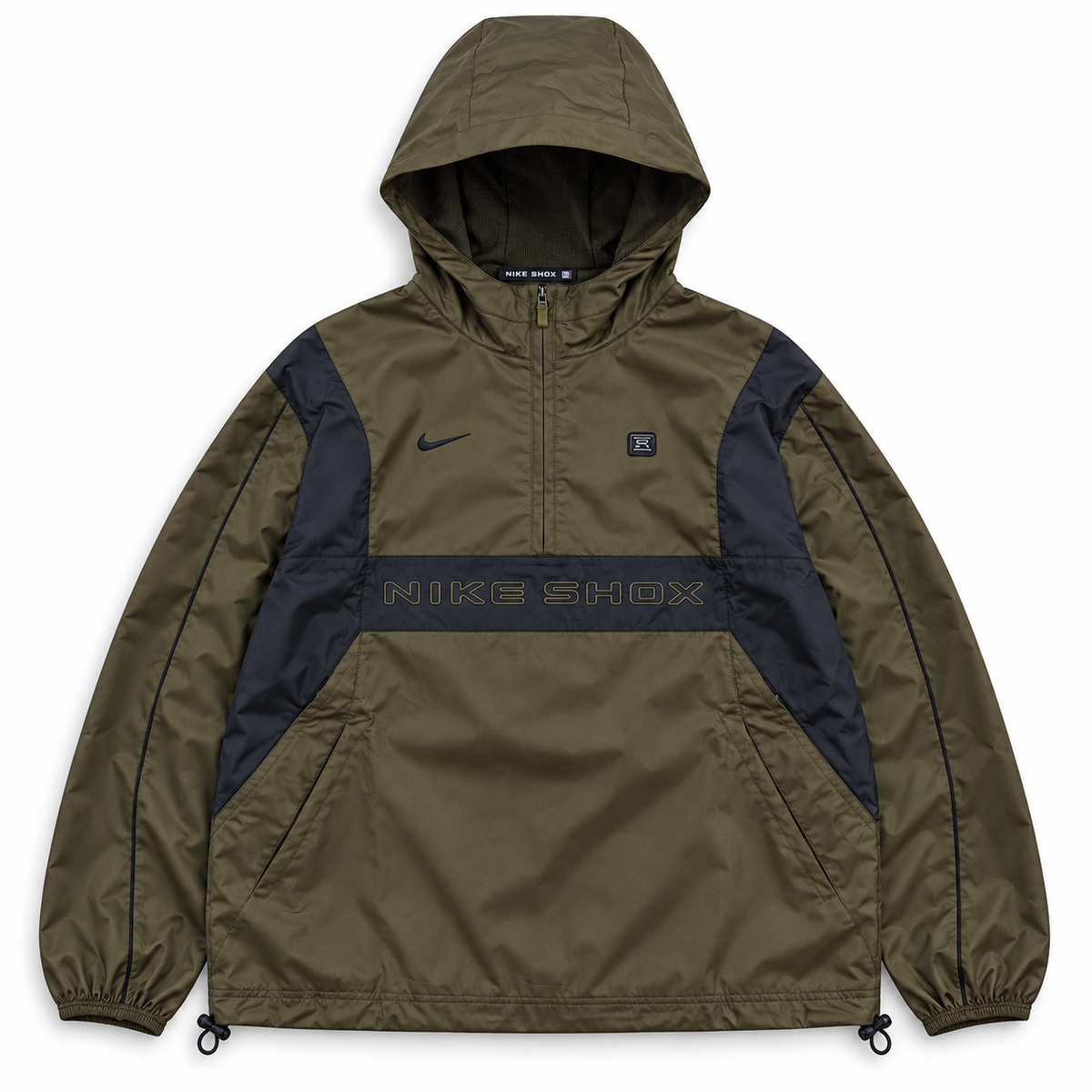 Nike Shox Half-Zip Jacket Olive (M)