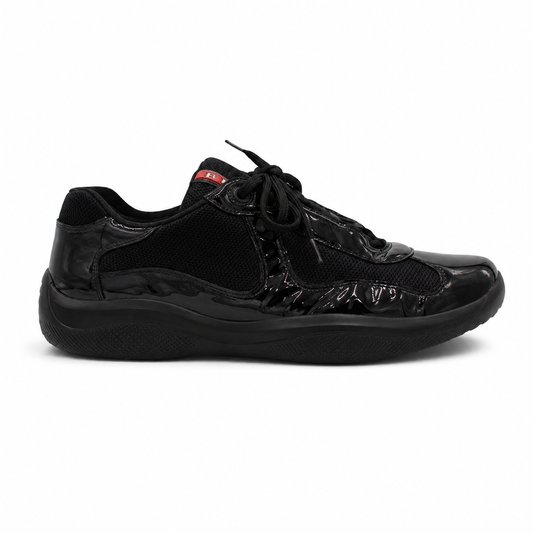 Prada America's Cup Patent Black Leather (FIT 43 EU)