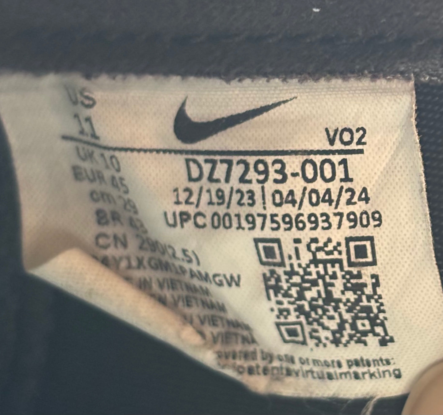 Nike Nocta Hot Step 2 Black (45 EU / 10 UK)