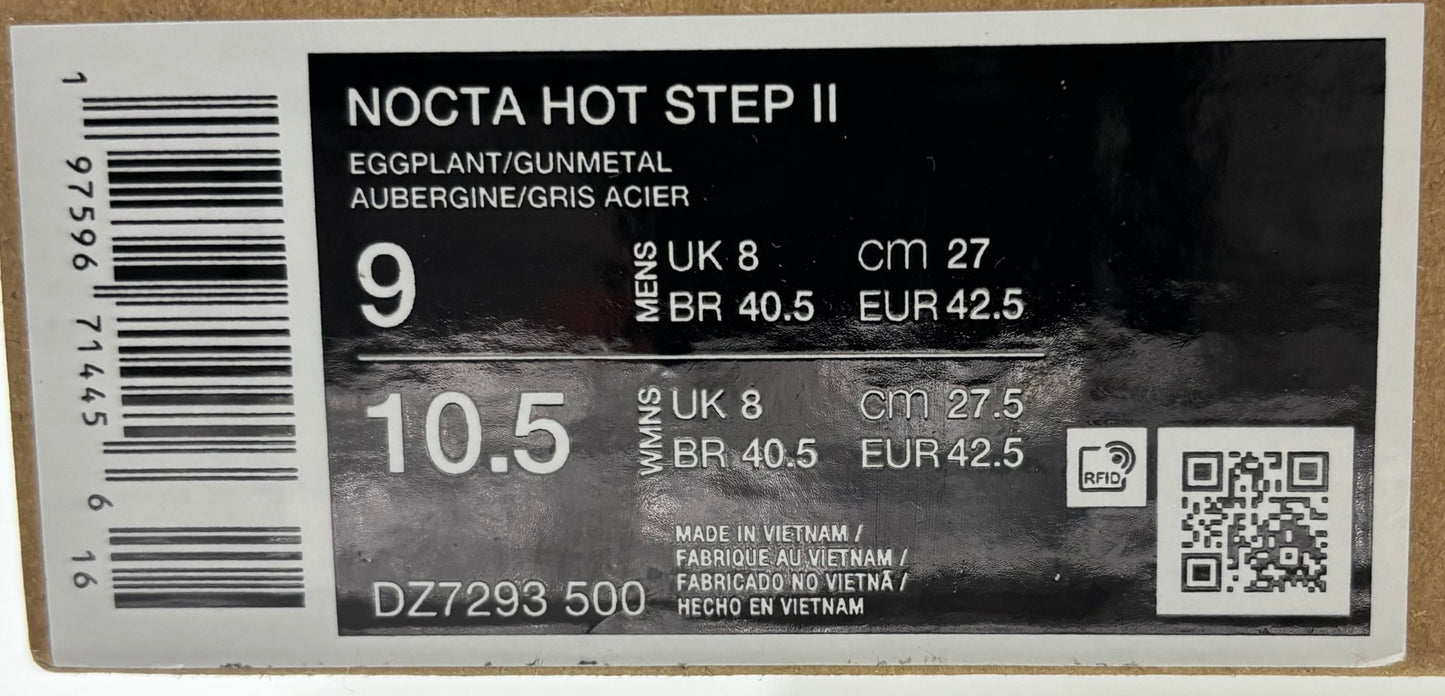 Nike Nocta Hot Step 2 Eggplant (42,5 EU / 8 UK)